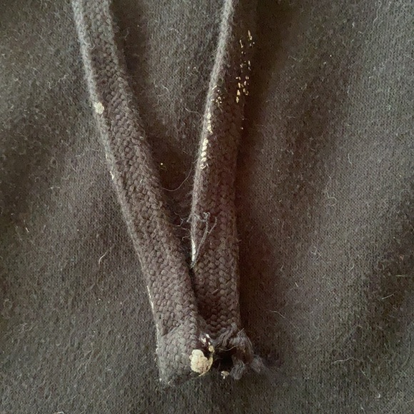 Misguided x playboy black cropped hoodie - Picture 3 of 3